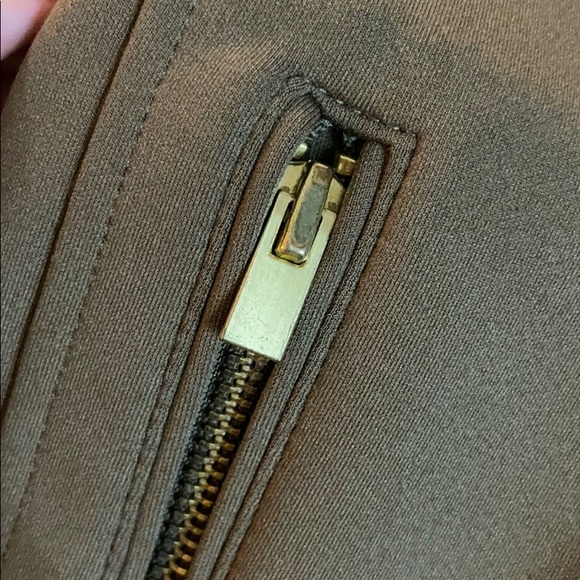 EXPRESS FITTED ARMY GREEN JACKET - Picture 4 of 6